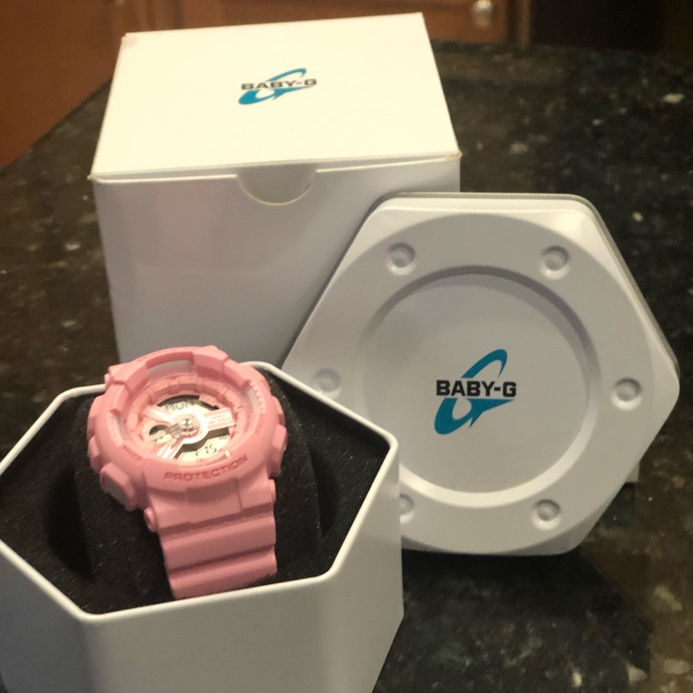 Pink Baby G-Shock Analog/Digital watch